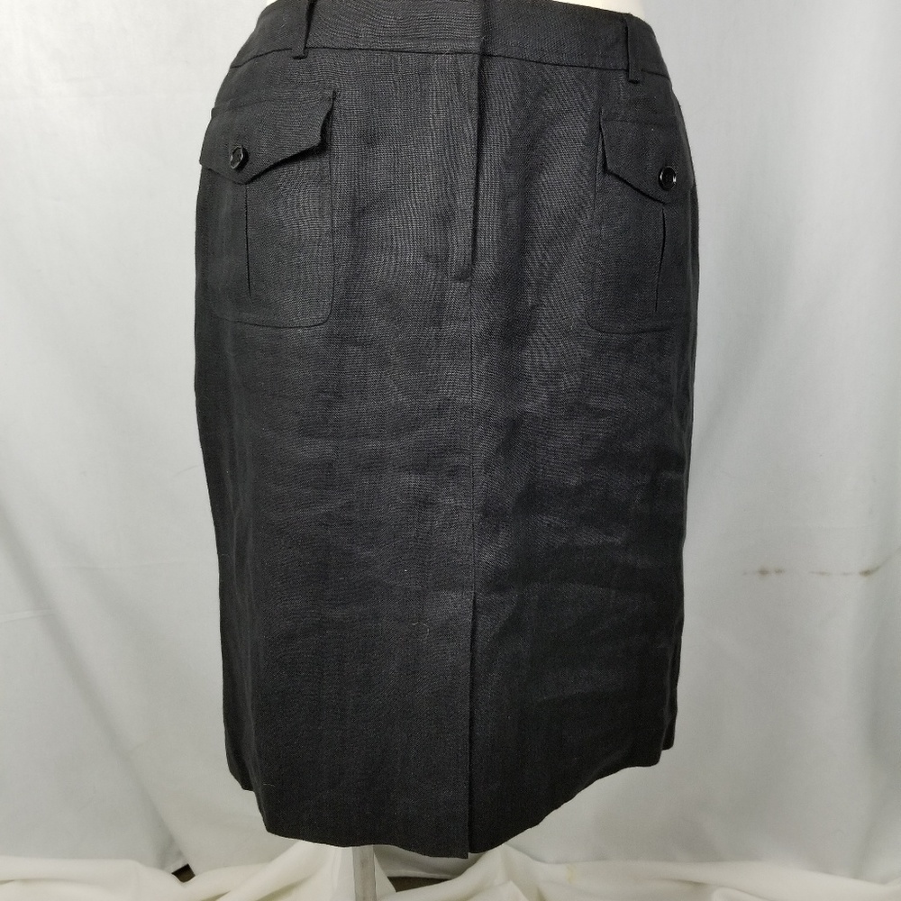 Linen Talbots Linen Skirt